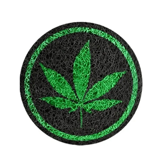 LOOFAH SCRUBBER HEMP LEAF