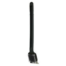 MR BBQ BRUSH 18" W/SCRAPER