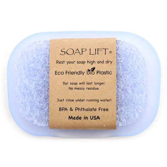 SOAP LIFT & DISH SET - CRYSTAL