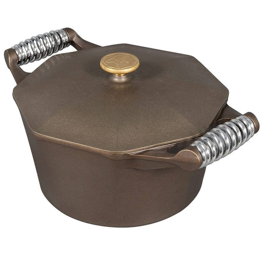 FINEX CAST IRON DUTCH OVEN 5QT