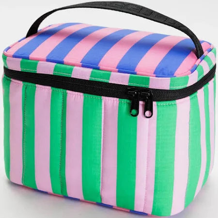 PUFFY LUNCH BAG AWNING STRIPES
