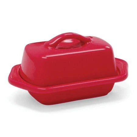 CHANTAL MINI BUTTER DISH RED