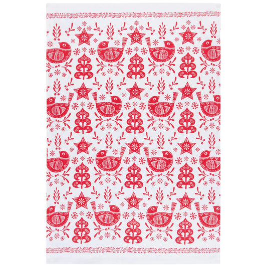 DISHTOWEL SNOWBIRD COTTON
