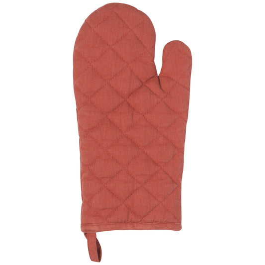 OVEN MITT STONEWASH CLAY