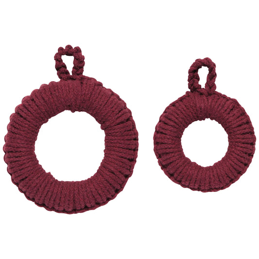 (DNR) ORB TRIVET WINE SET OF 2