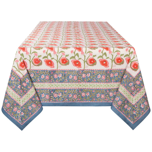 TABLECLOTH POPPY PRINT 60x90