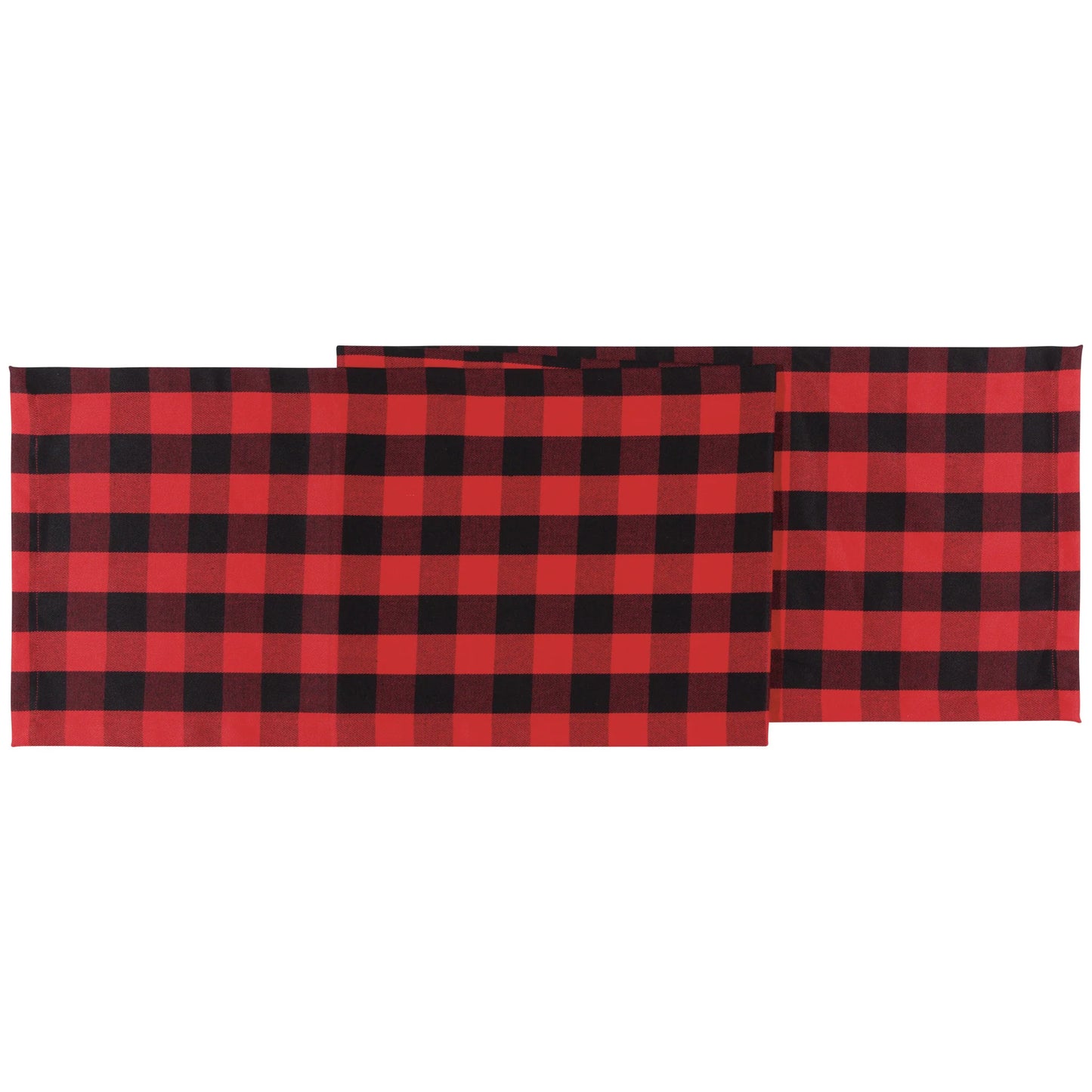TABLE RUNNER SECOND SPIN BUFFALO CHECK RED