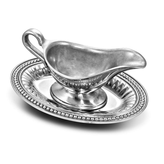 GRAVY BOAT & TRAY