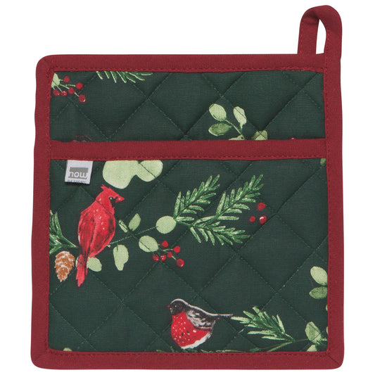 CLASSIC POTHOLDER FOREST BIRDS