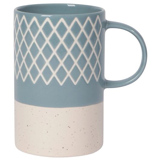 ETCH SLATE MUG BLUE
